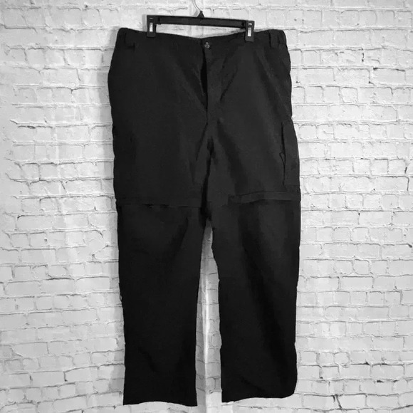 Canyon River (JCPenney brand), XL black convertible, cargo pants/shorts - Picture 1 of 5